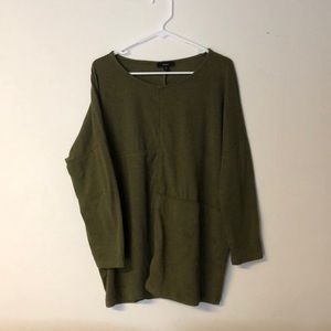 Oversized Green Sweater